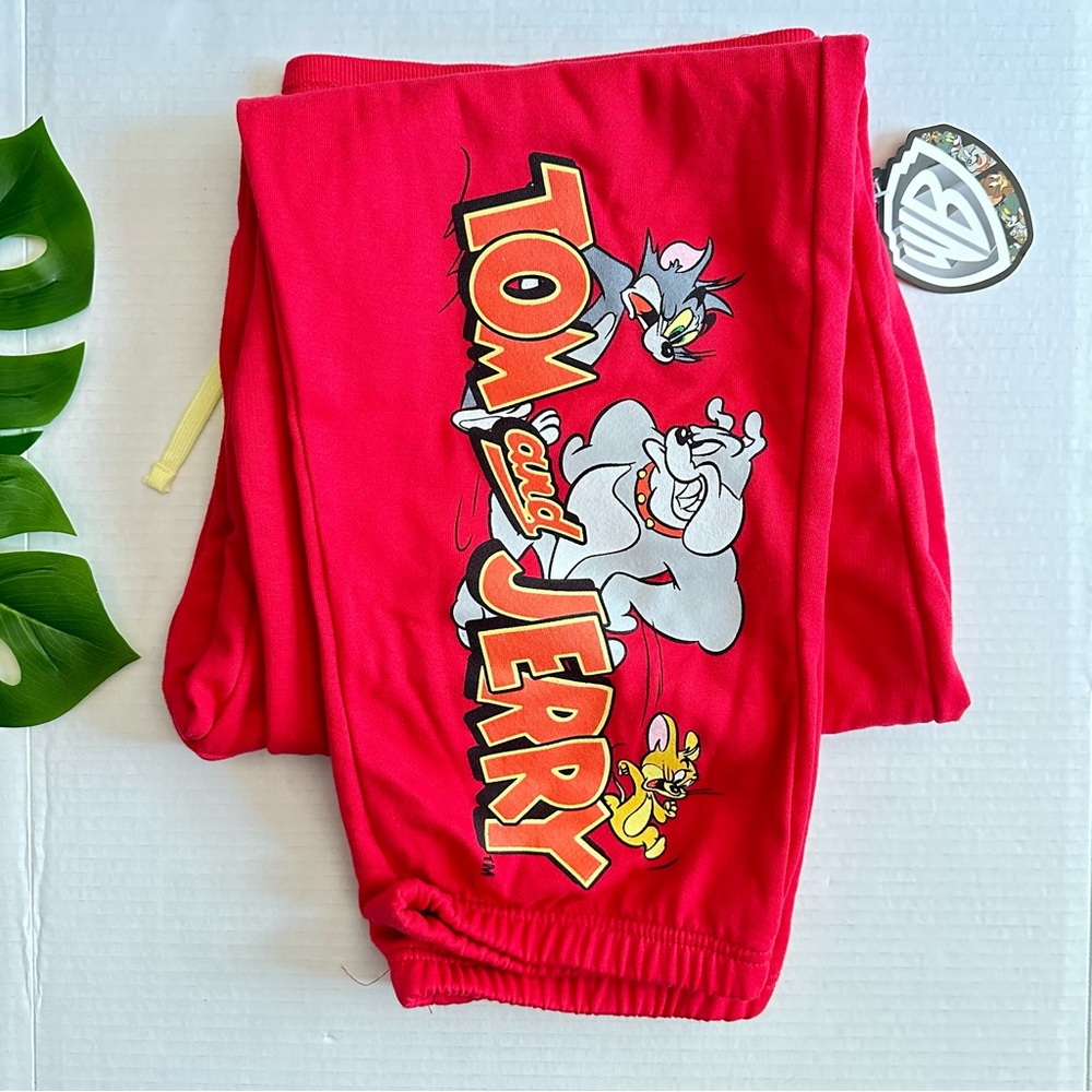 Tom and Jerry Women's Jogger Pants Junior Size XXXL NEW - Picture 5 of 7